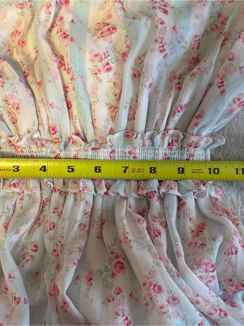 Needle & Thread Molly Blossom Maxi Dress Size 6 Floral Cottagecore Flowy - Picture 12 of 13